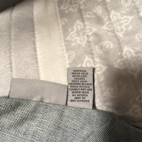 COPY - Chicos Platinum Denim Jean Women's Jacket Blue Stretch Size 0 - Picture 11 of 11